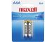 Maxell Alkaline Battery AAA 2pk Retail