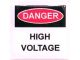 Case Badge, High Voltage