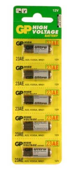 2x GP Batterie 23A 12V 3LR50 V23GA MN21 23AE A23S LRV08 CN23A VR22