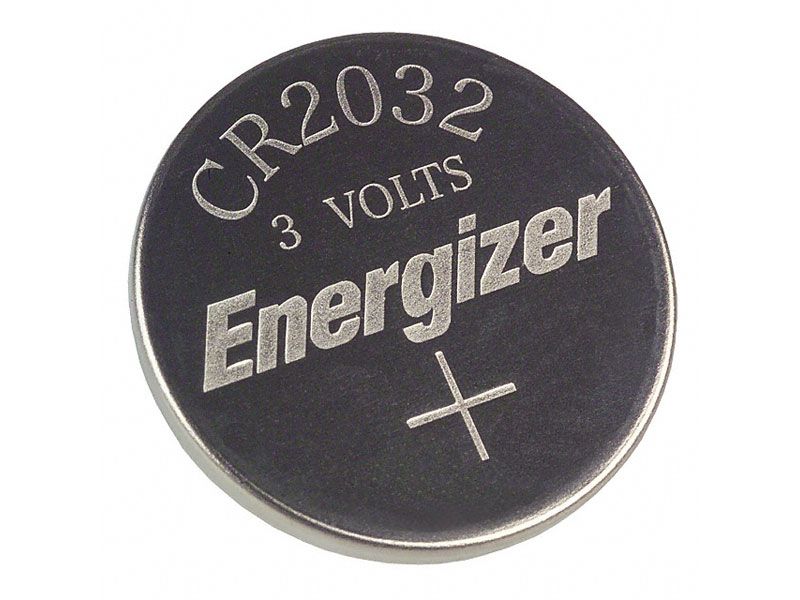 CR2450 Energizer 3 Volt Lithium Coin Cell Batteries (2 Card)