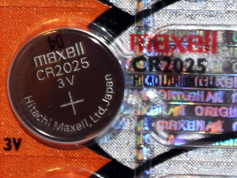 cr2025 coin battery